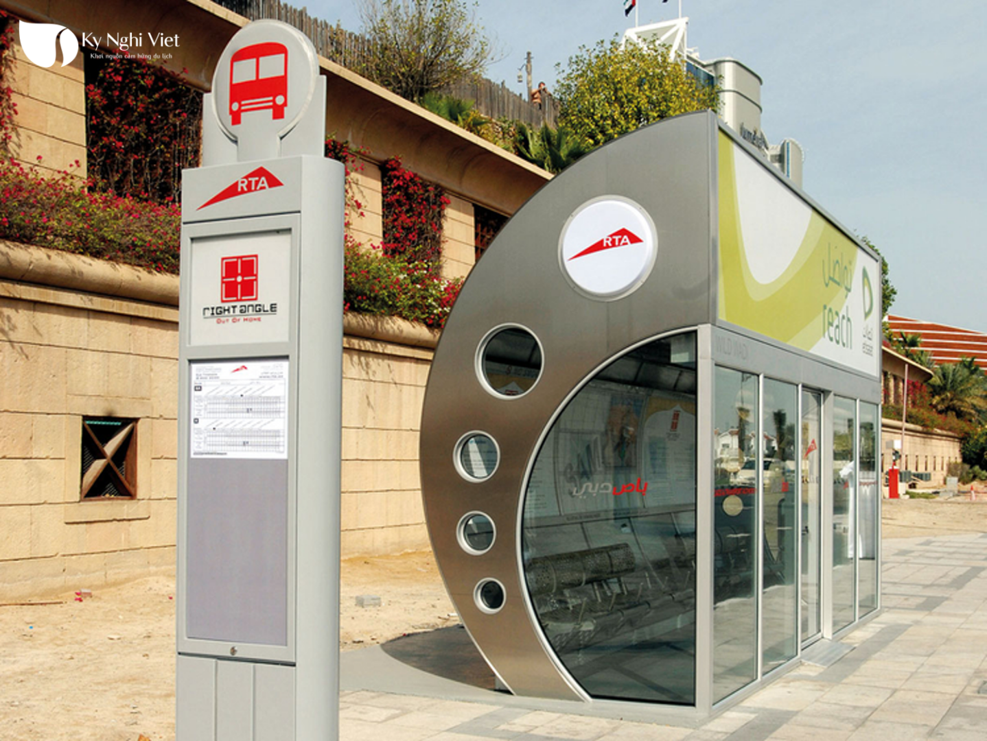 tram-dung-xe-bus-o-dubai-co-dieu-hoa-mat-lanh