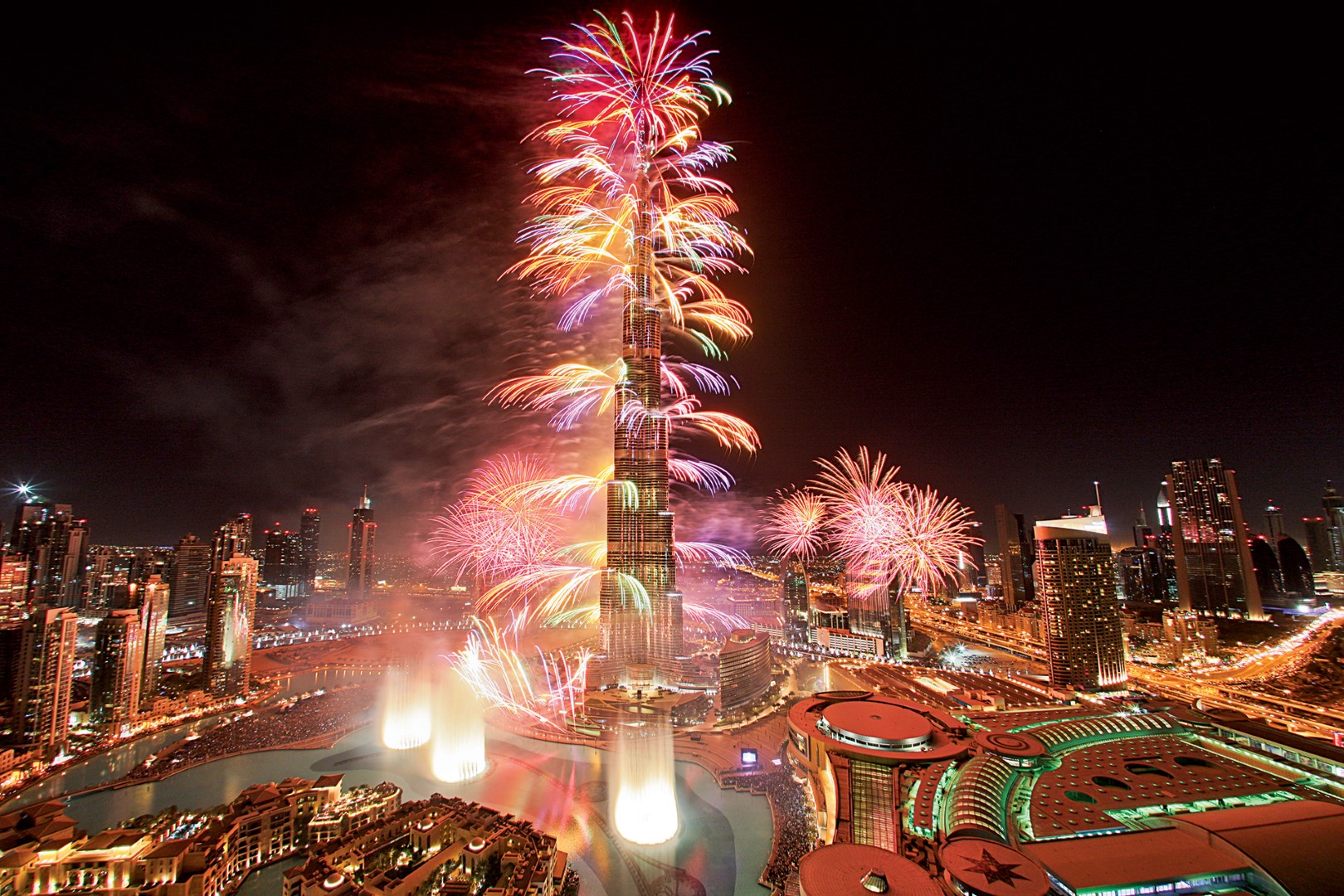 Fireworks in dubai