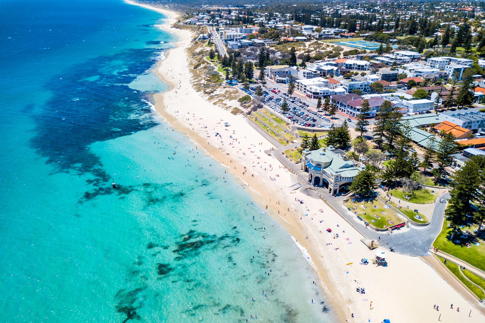 Australia-Perth-Cottesloe Beach